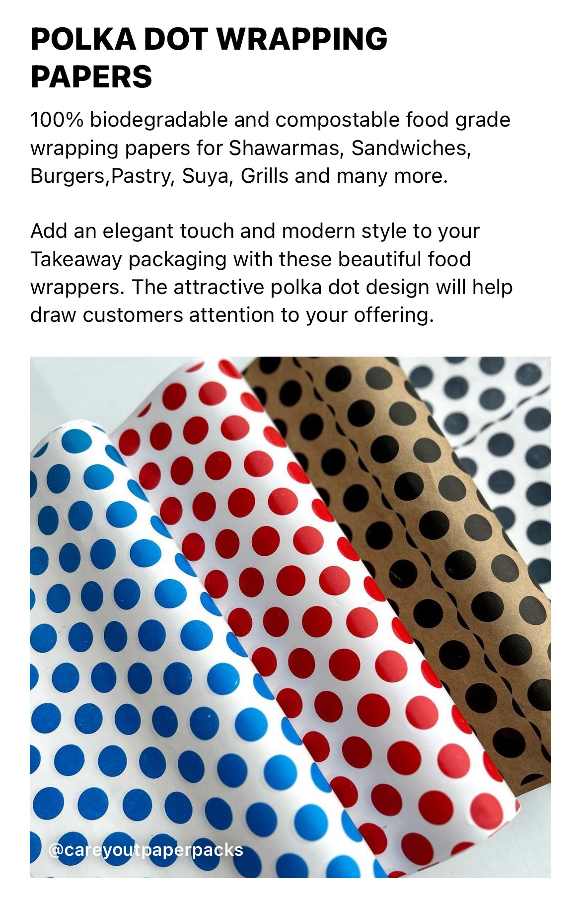 “POLKA DOT” DELI PAPERS - 8.5” x 12” / RED & WHITE - CARTON OF 1000 SHEETS_1