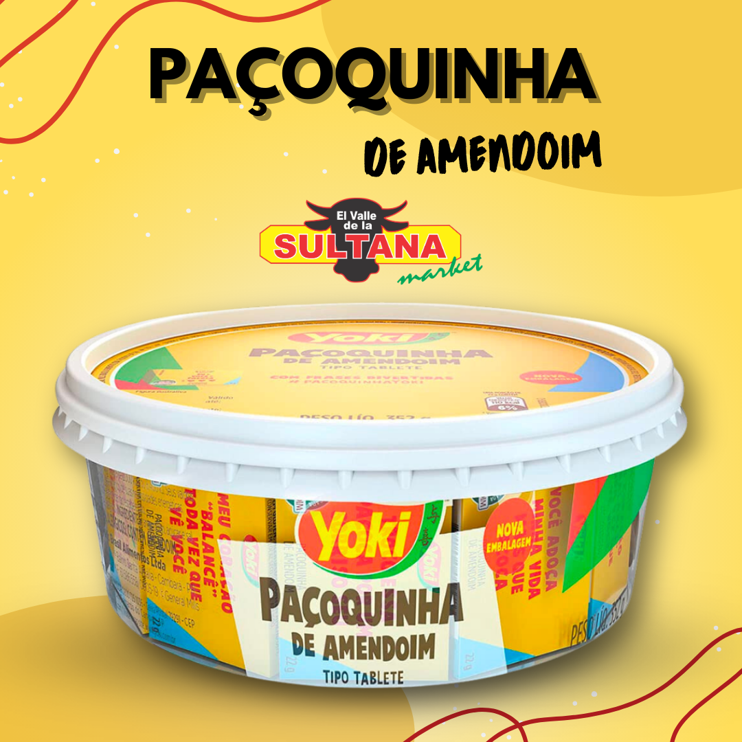 Pacoquinha De Amendoim Yoki _0