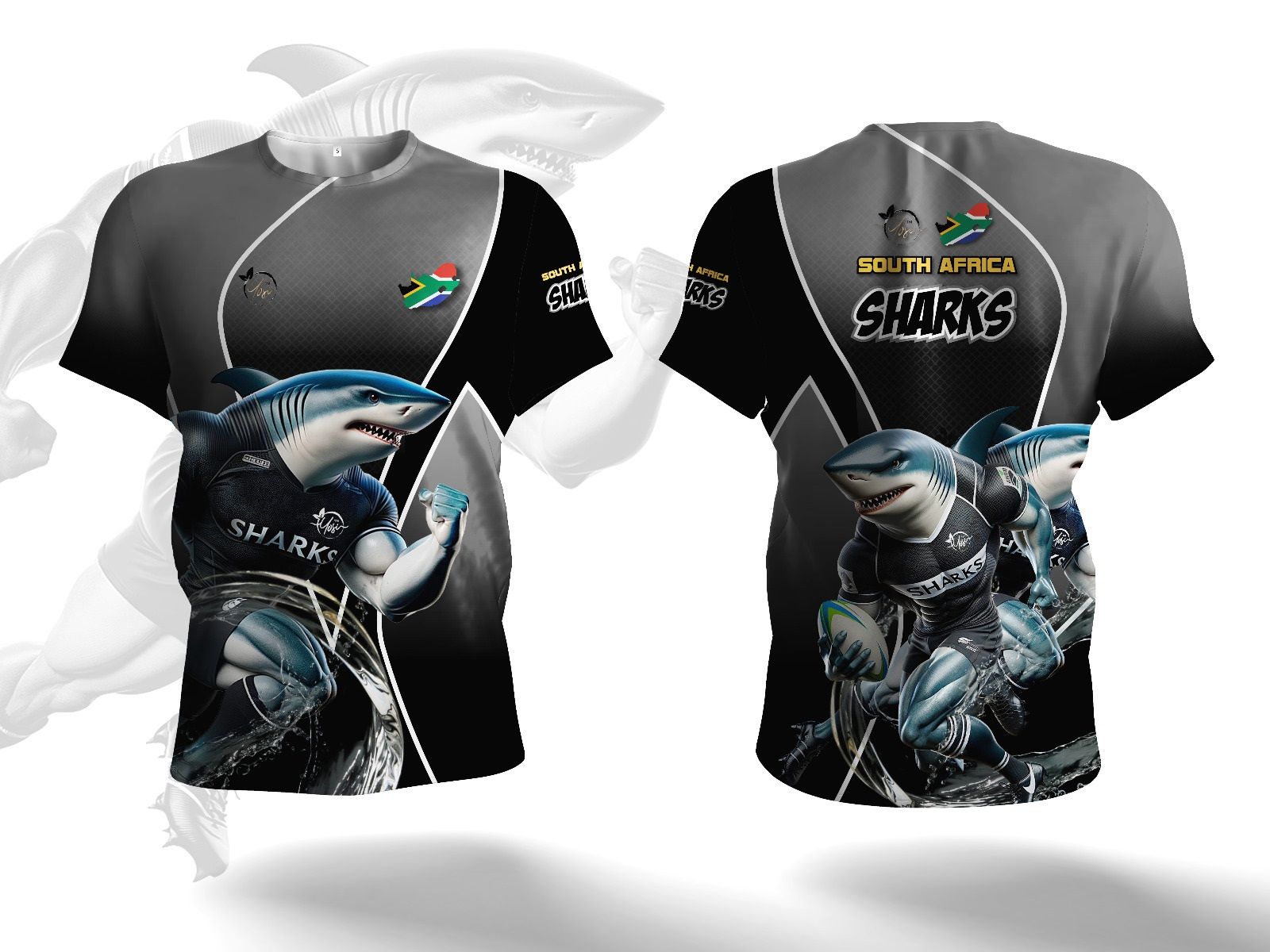 Sharks Rugby Supporters T-Shirt_0