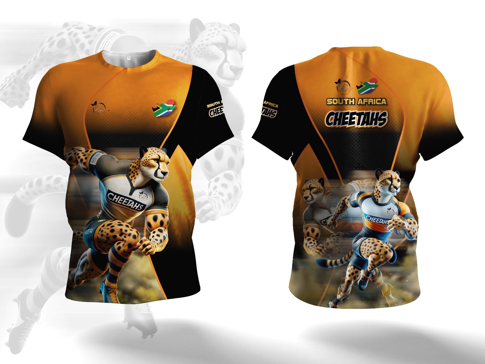 Cheetah Rugby Supporters T-Shirt _0