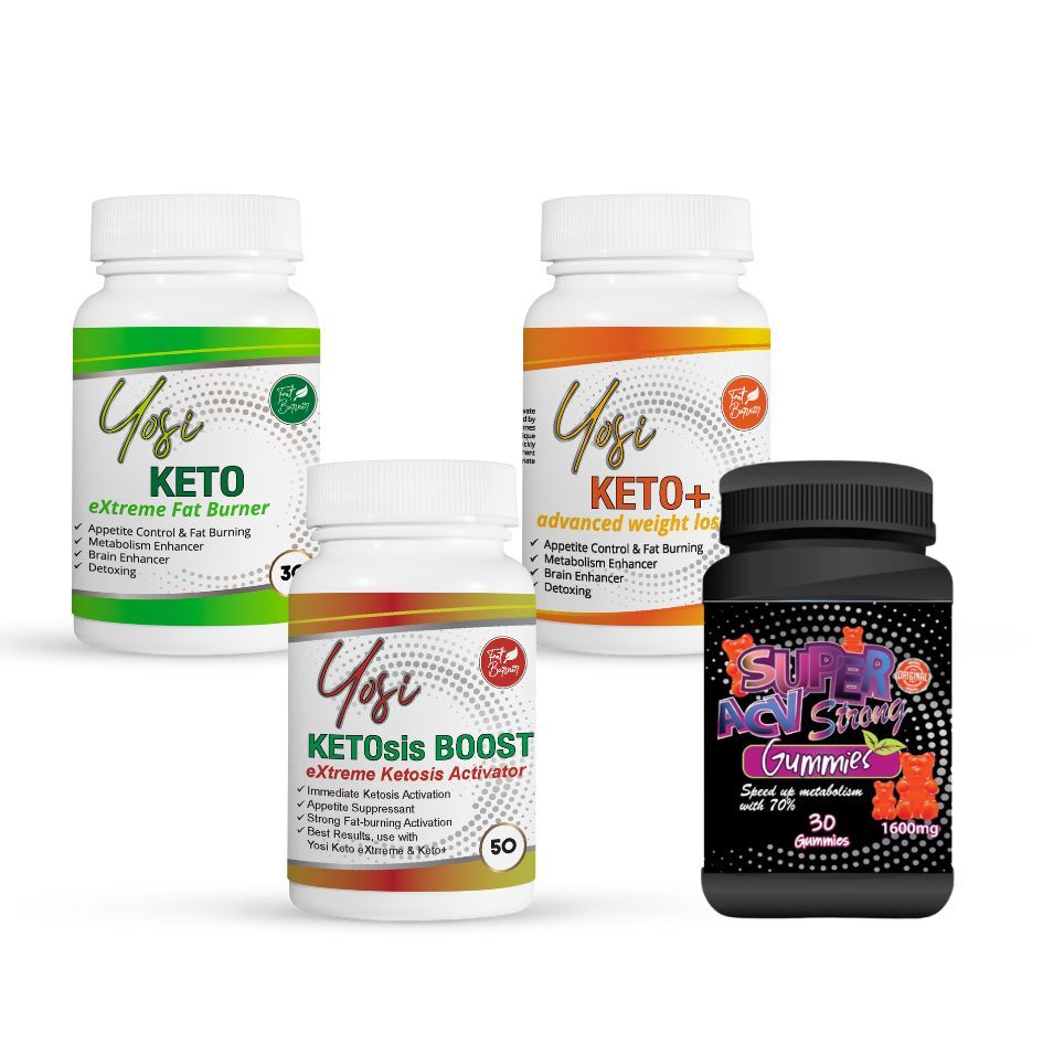 Combo - Ketosis Boost, Keto Extreme & Keto Plus & ACV Keto Gummies_0