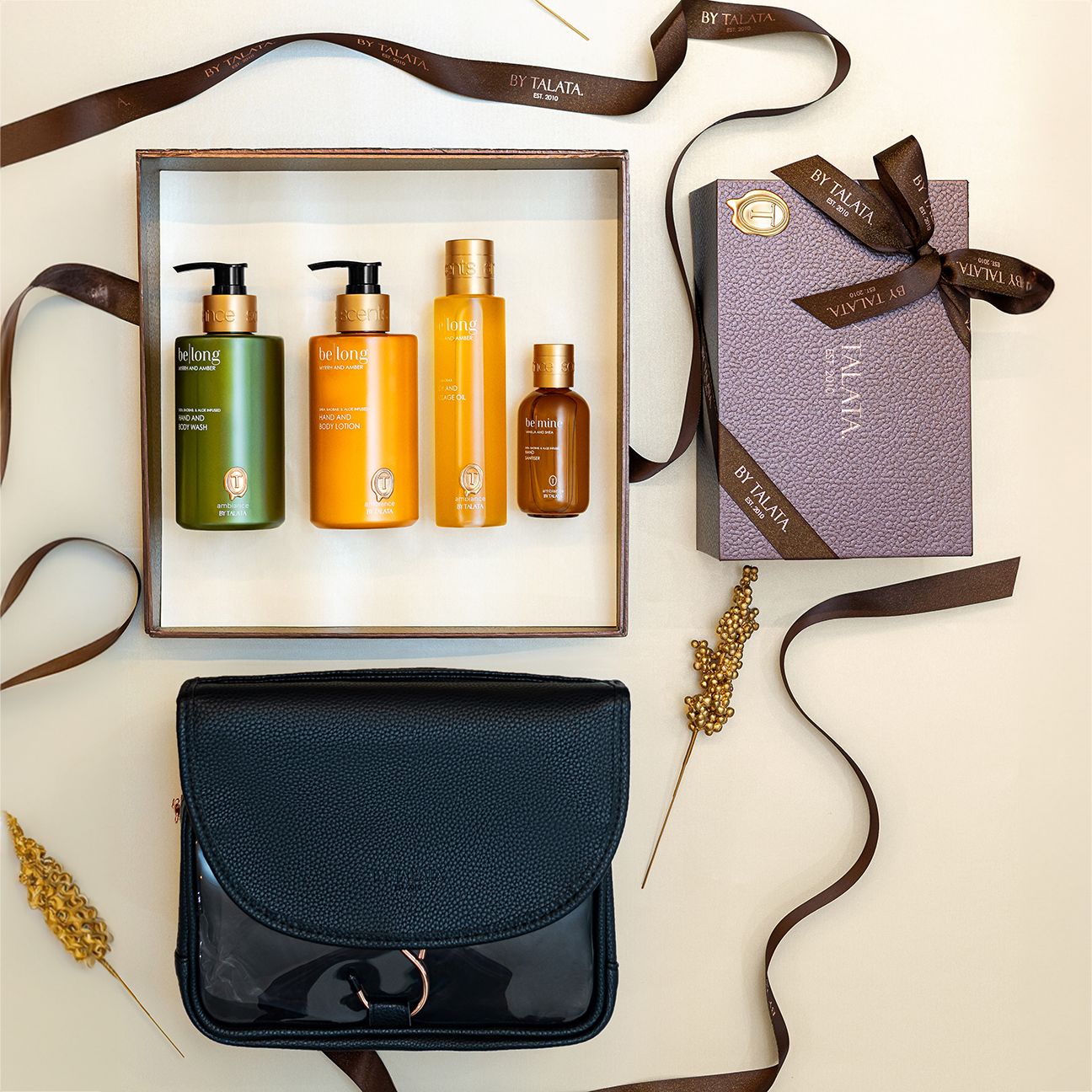 All Decked Out - NEW SIGNATURE - Body Care Gift Set + Leather Bag_1