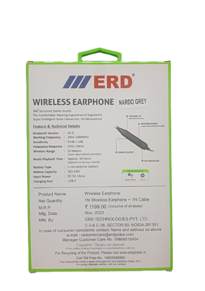 ERD WE-11 Neckband  (Nardo Grey)_2