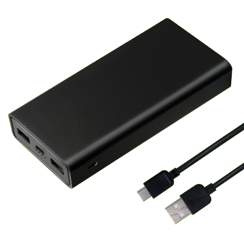 ERD PB-20KE 20000 mAh Li-Polymer PowerBank (Fast Charging, Black)_1