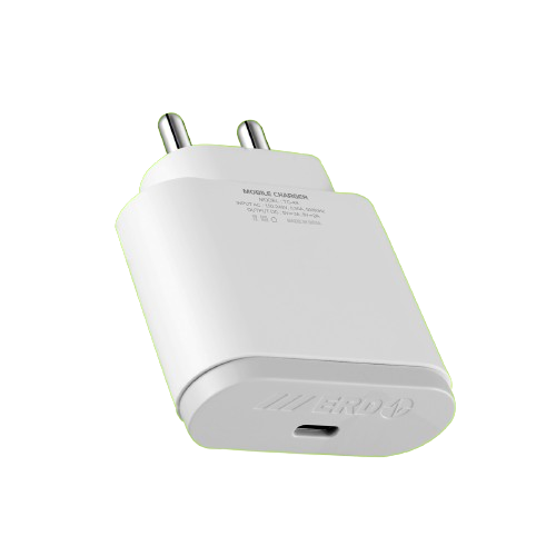 ERD TC-49 3Amp. 20Watt Power Delivery USB-C Charger White Color_1