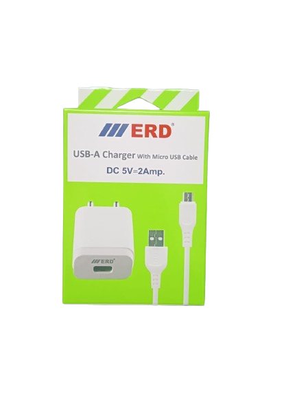 ERD TC-21 2Amp. Mobile Charger with Micro USB Cable_1