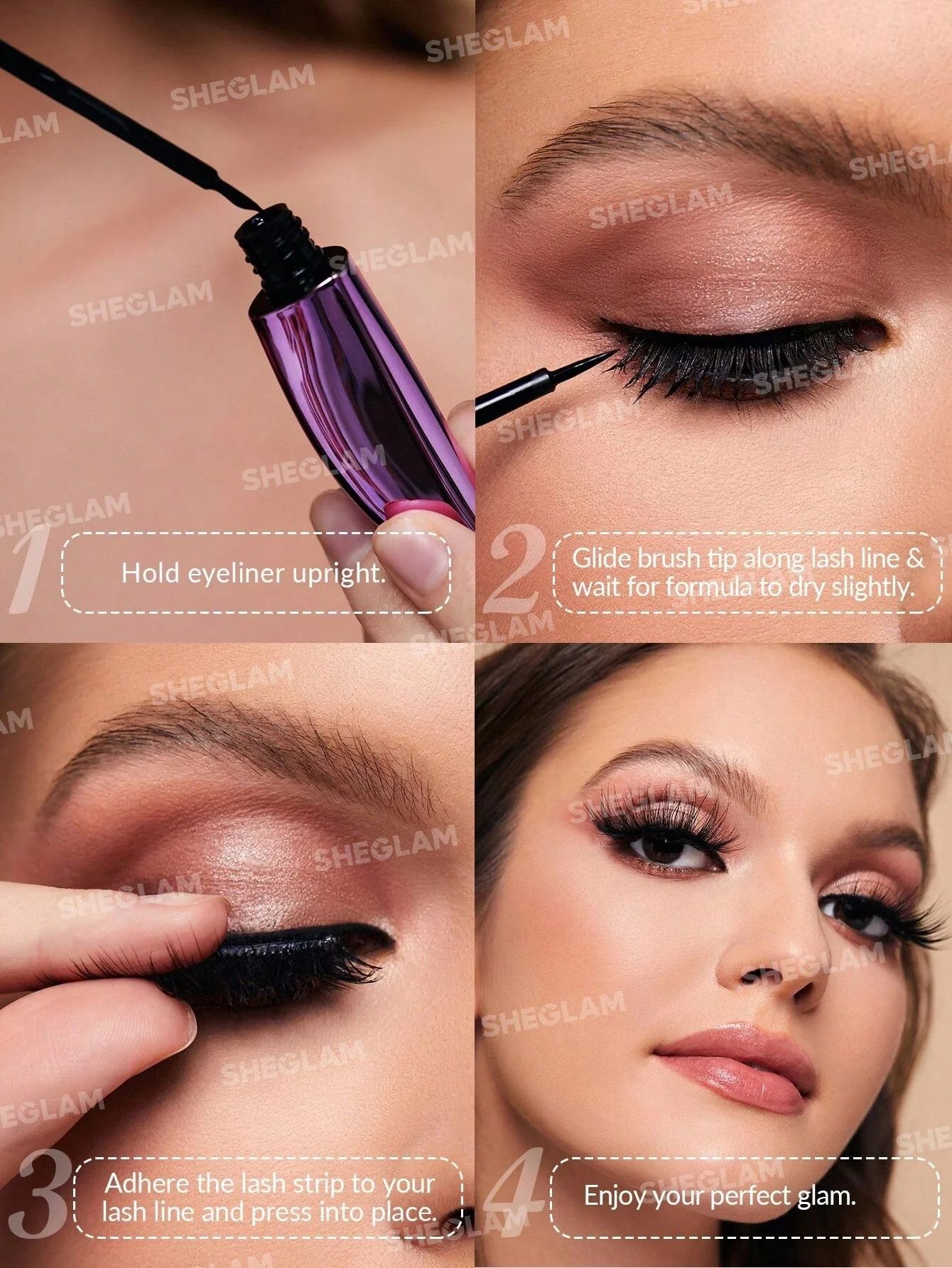 SHEGLAM All Eyes On You Eyelash Glue Liner - Black_2