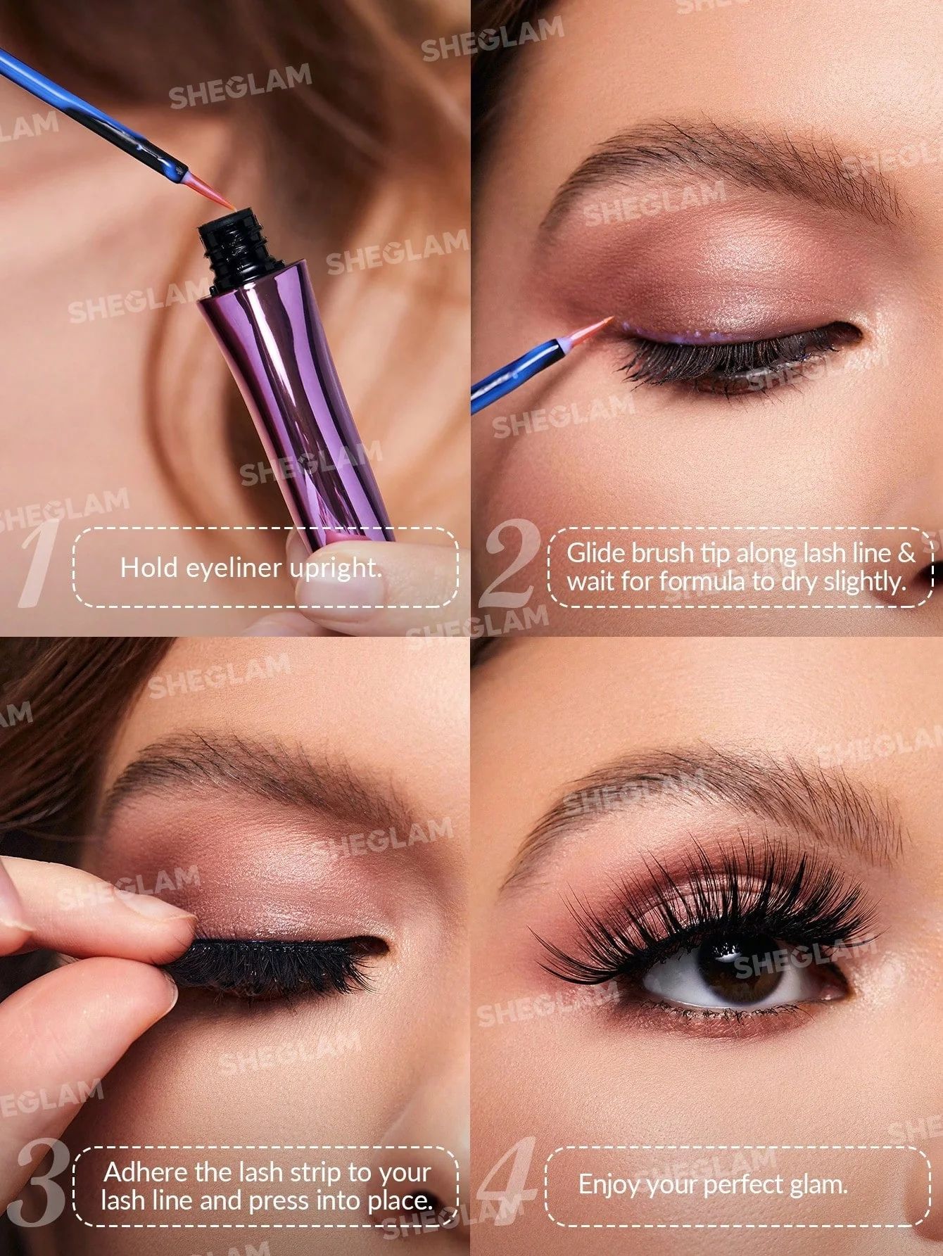 SHEGLAM All Eyes On You Eyelash Glue Liner - Clear_2