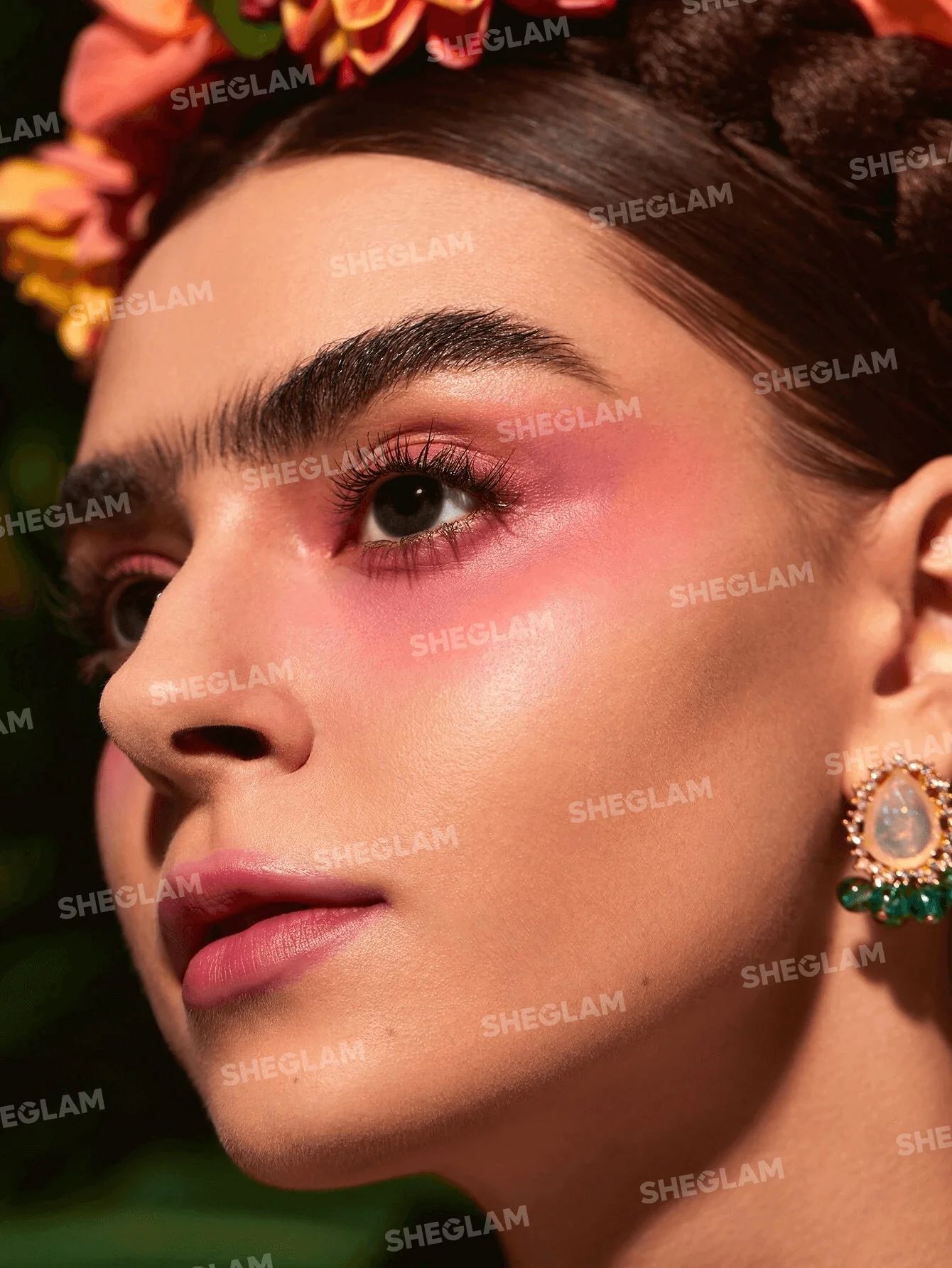 SHEGLAM X Frida Kahlo Self Portrait Cream Blush - Flower Crown_2