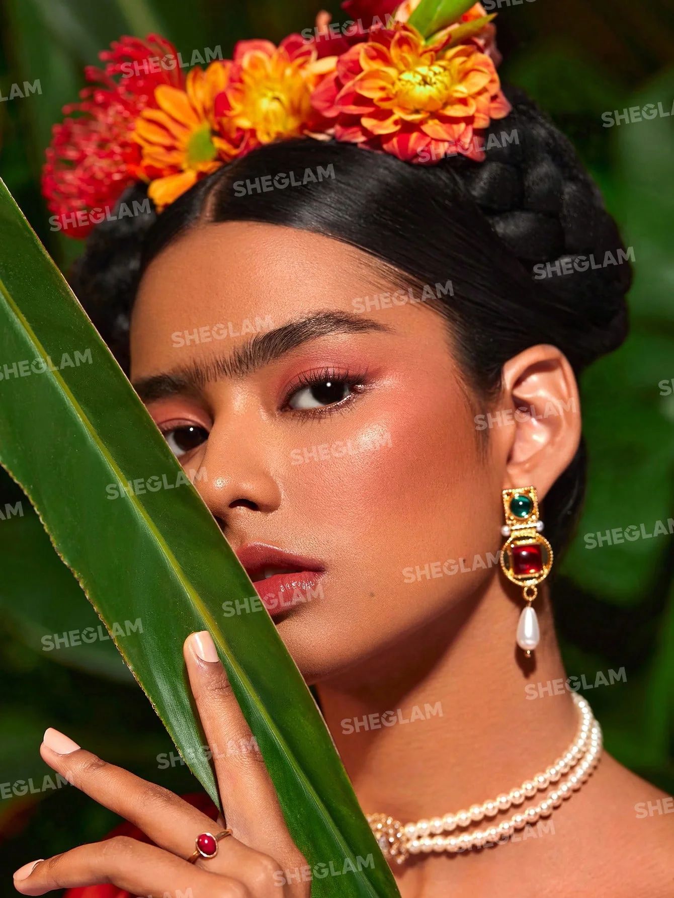 SHEGLAM X Frida Kahlo Self Portrait Cream Blush - Folk Art_5