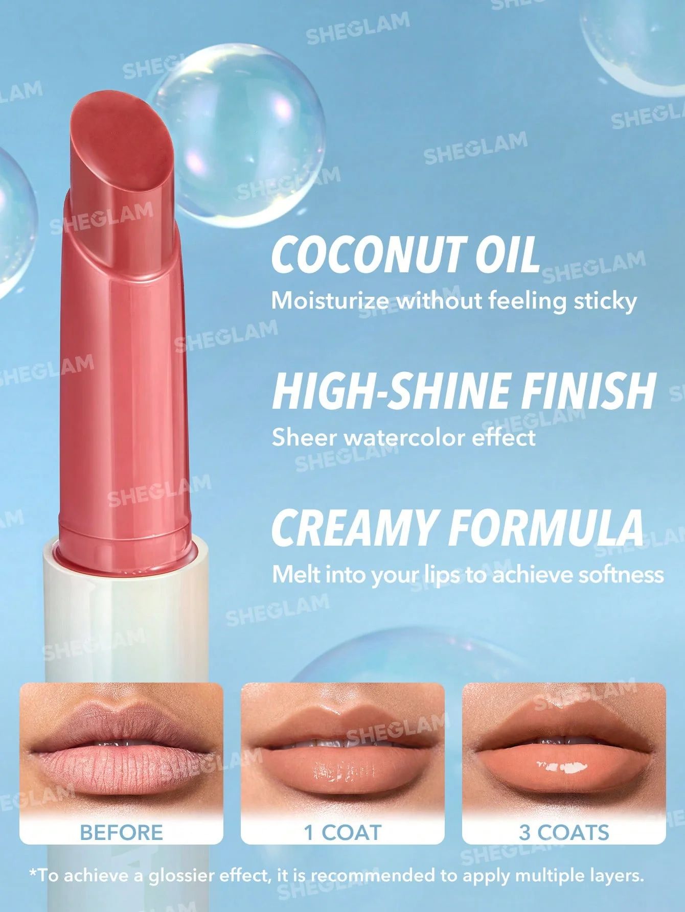 SHEGLAM Pout-Perfect Shine Lip Plumper - Walk On The Beach_7