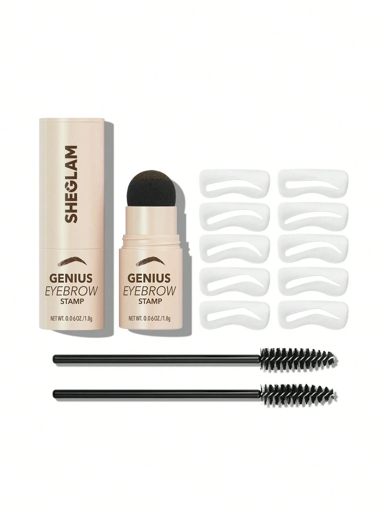 SHEGLAM Genius Eyebrow Stamp - Espresso_0