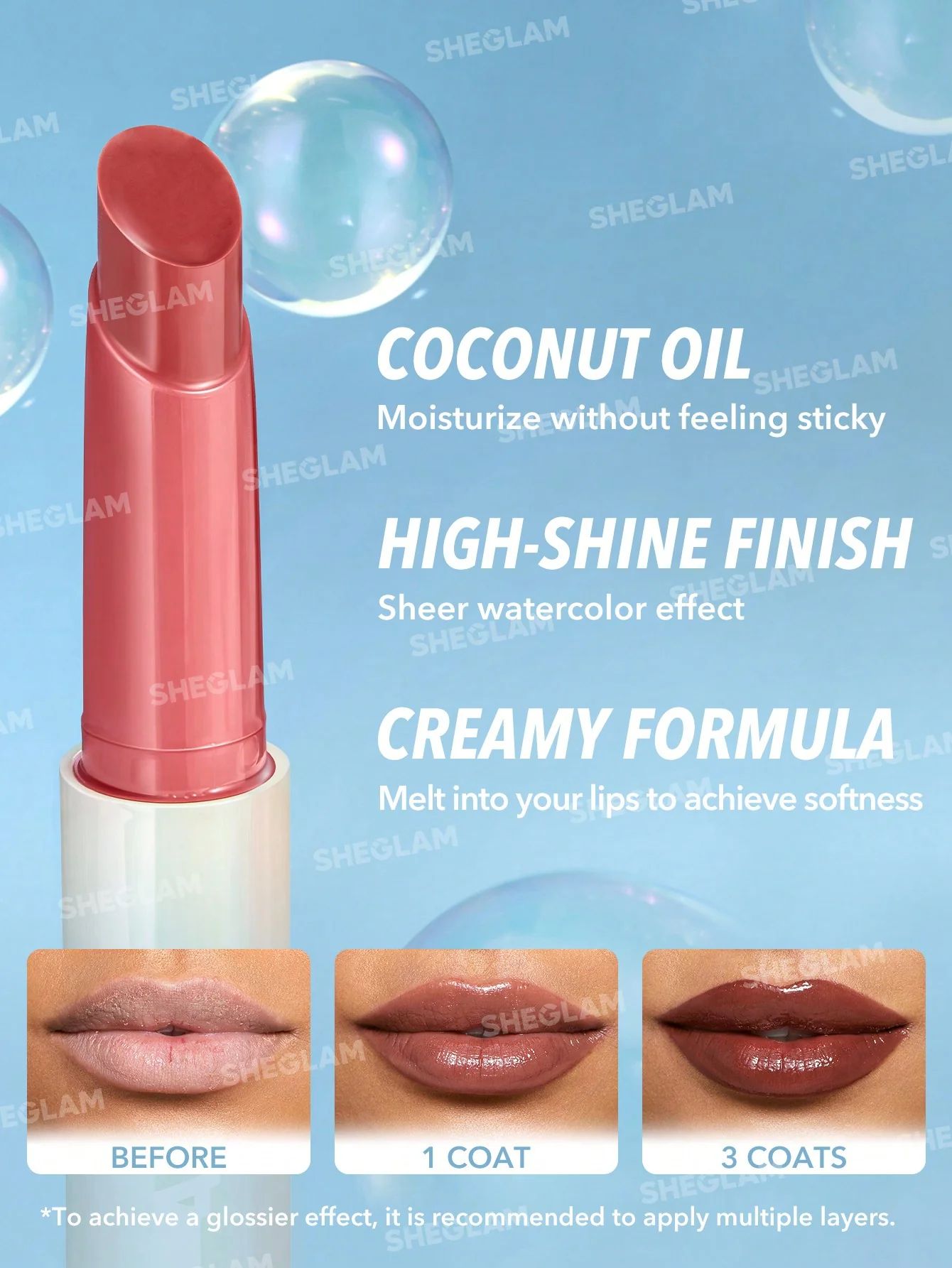 SHEGLAM Pout-Perfect Shine Lip Plumper - Hot Cocoa_7