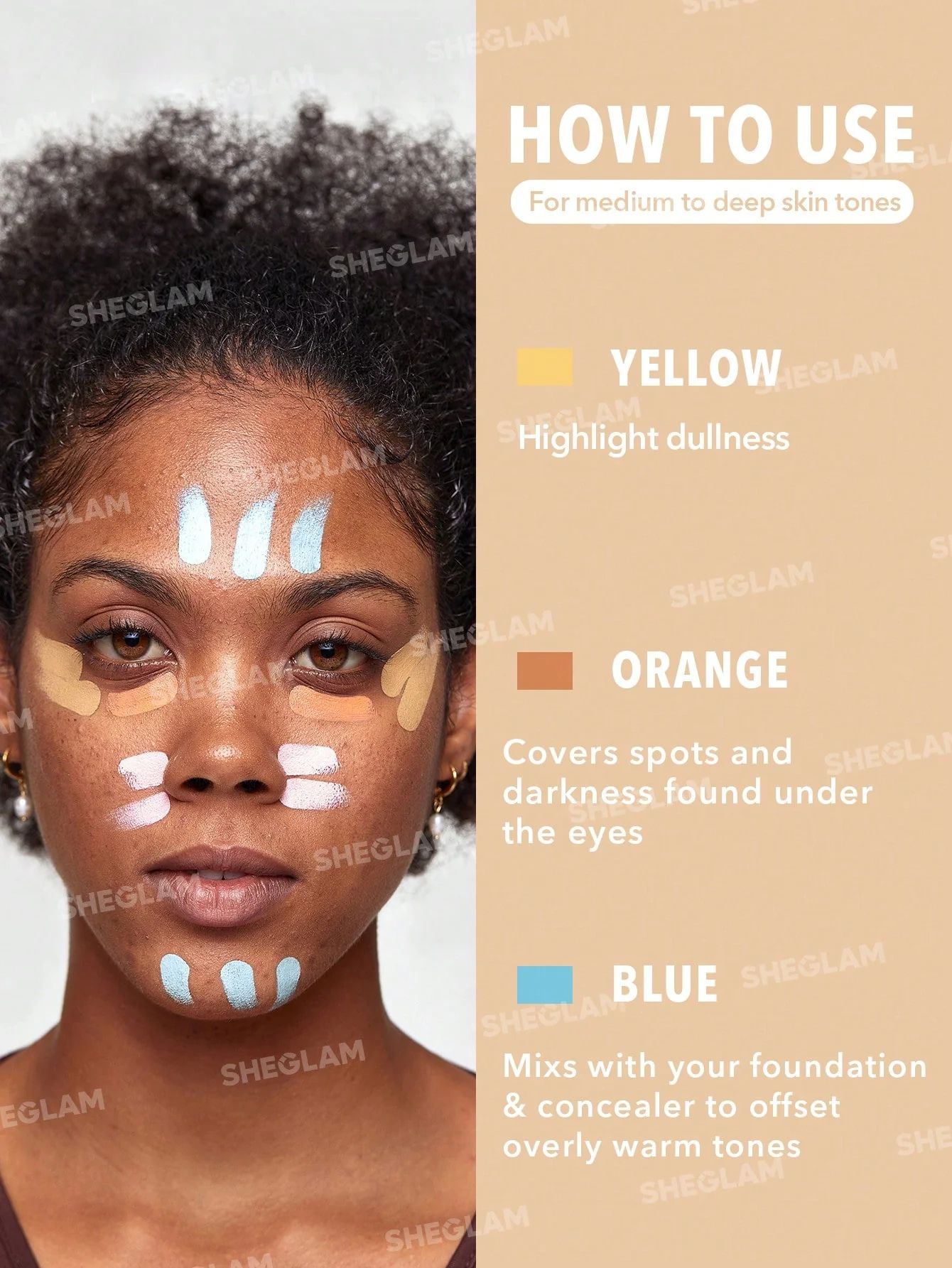 SHEGLAM Like Magic Color Correcting Concealer - Orange_2