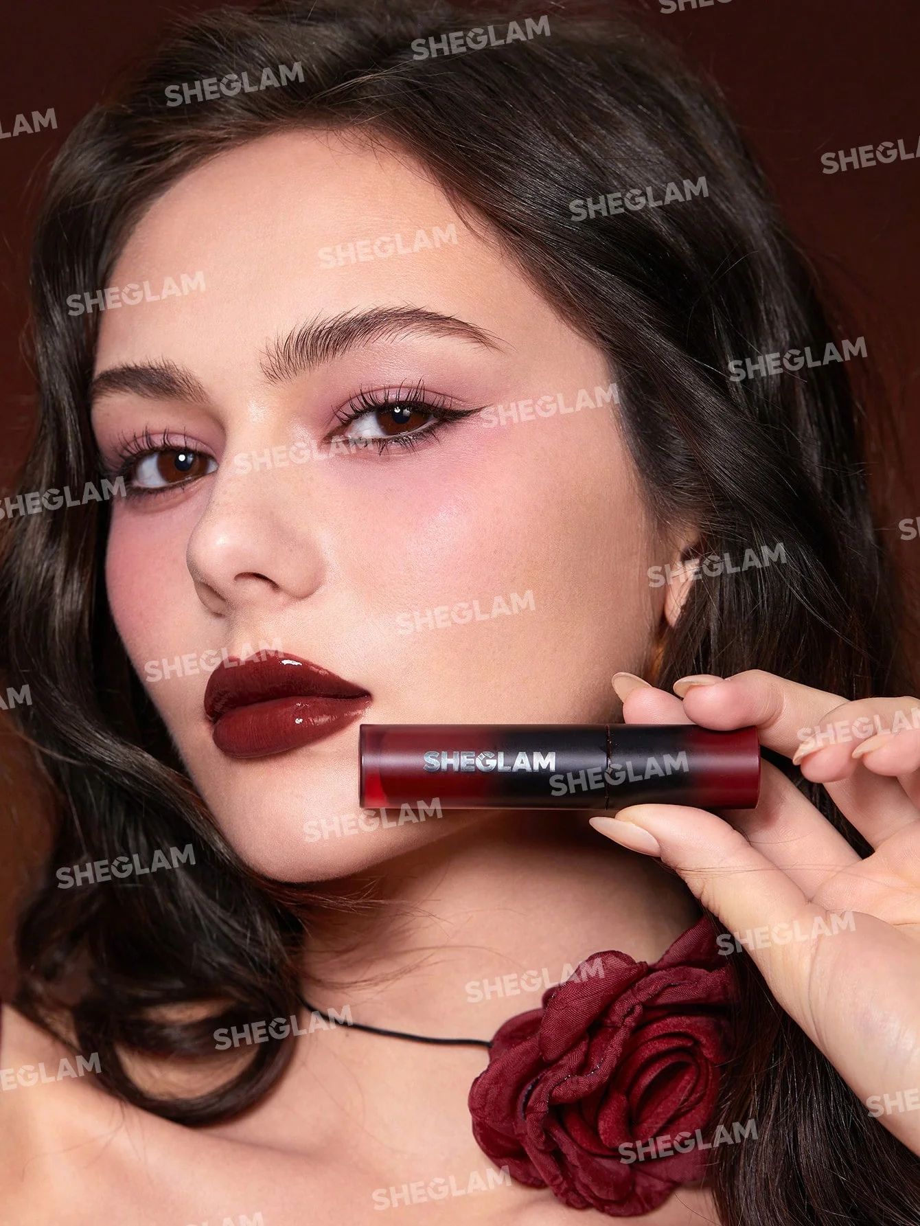 SHEGLAM Ember Rose Immortal Love Nourishing Lip Gloss - Treasure_6