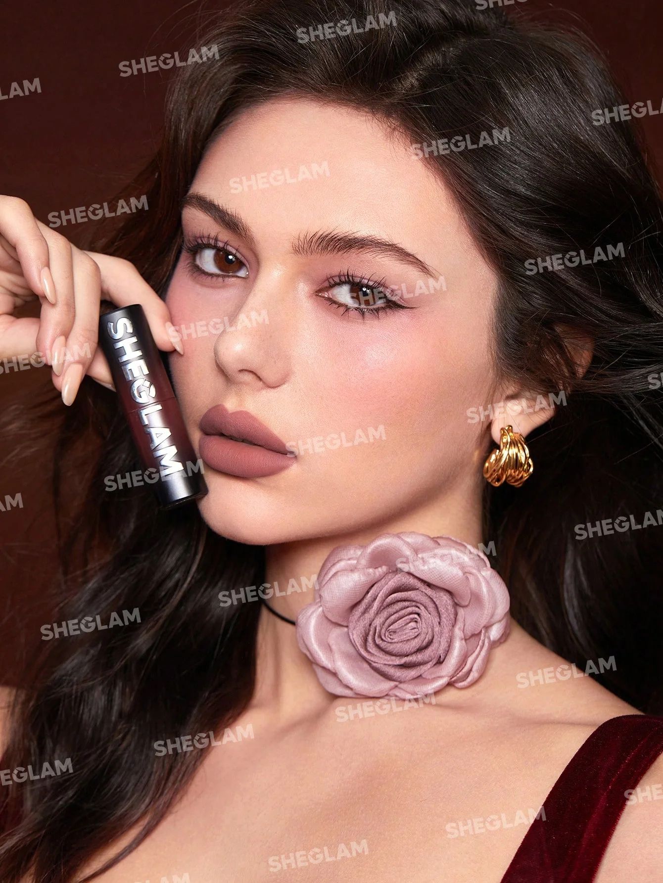 SHEGLAM Dynamatte Boom Long-Lasting Matte Lipstick (Ember Rose Ver.) - Passion_5