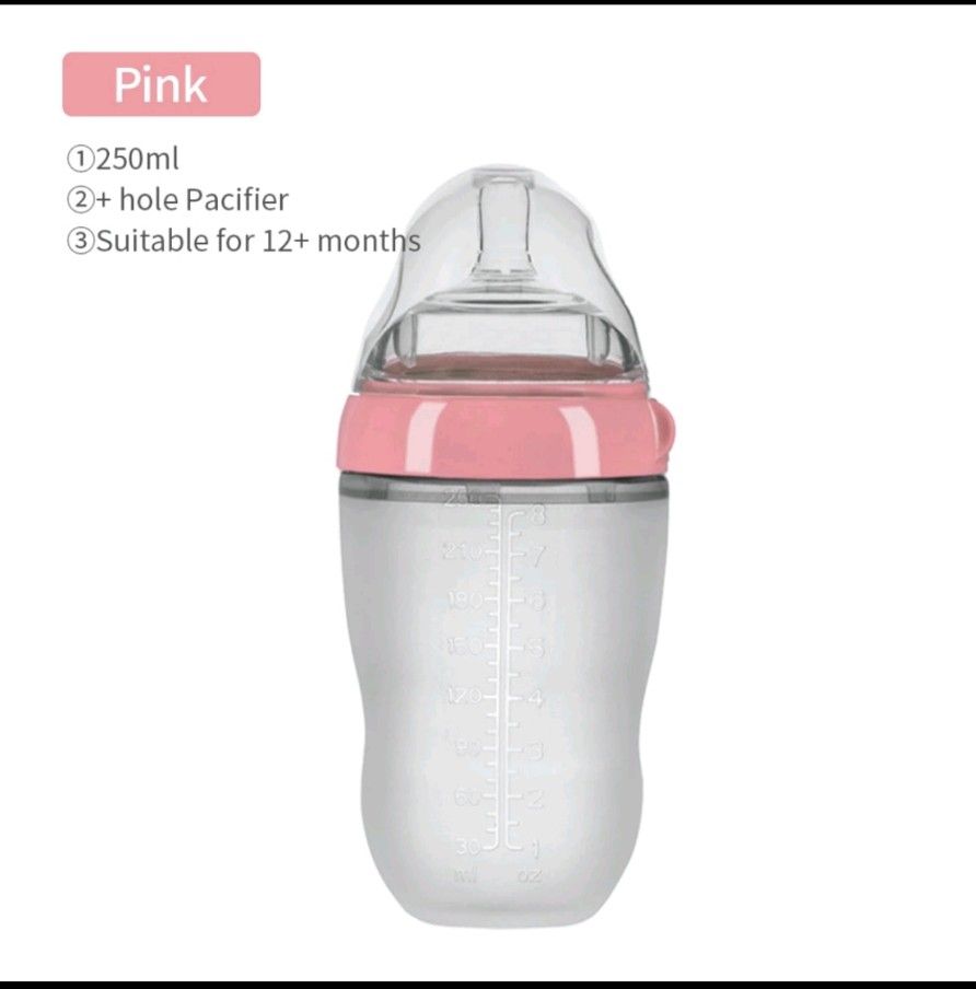 PIKO BELLO baby silicone feeding bottle anti-colic (BPA FREE)_3