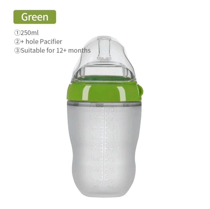 PIKO BELLO baby silicone feeding bottle anti-colic (BPA FREE)_7