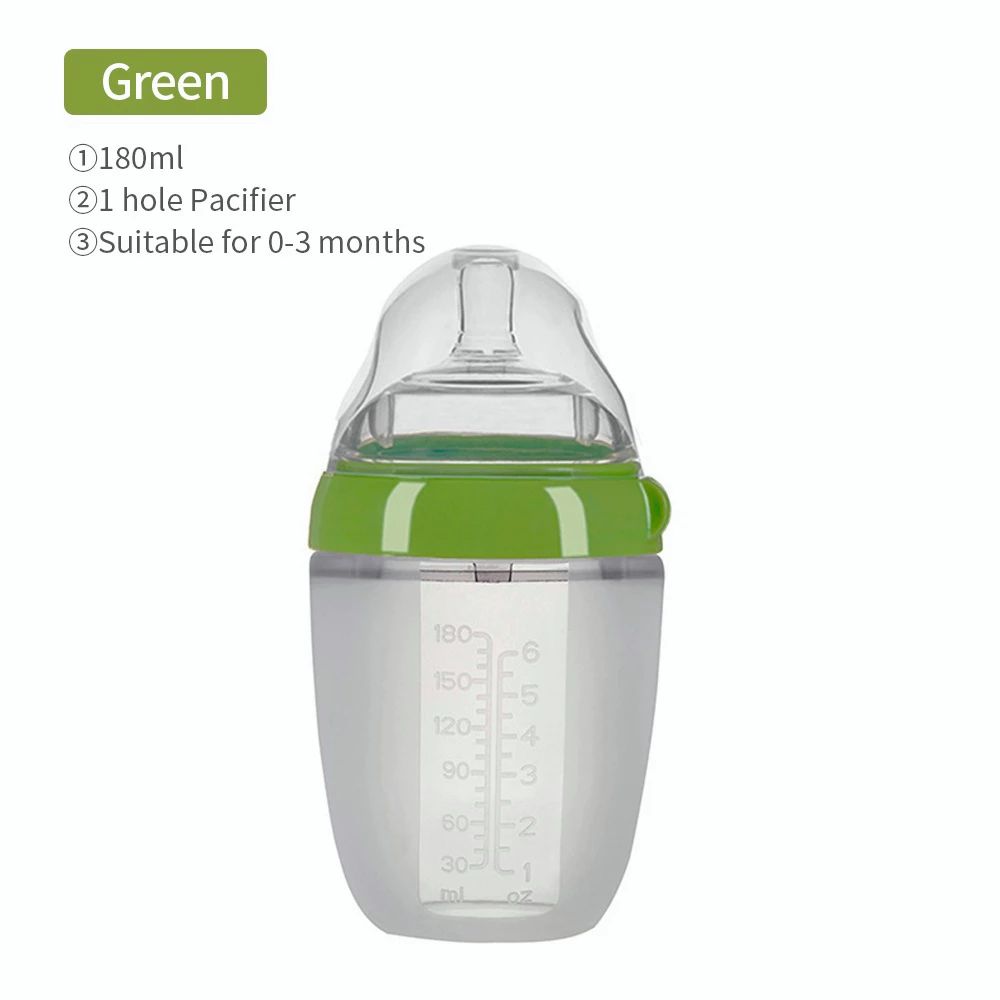 PIKO BELLO baby silicone feeding bottle anti-colic (BPA FREE)_1