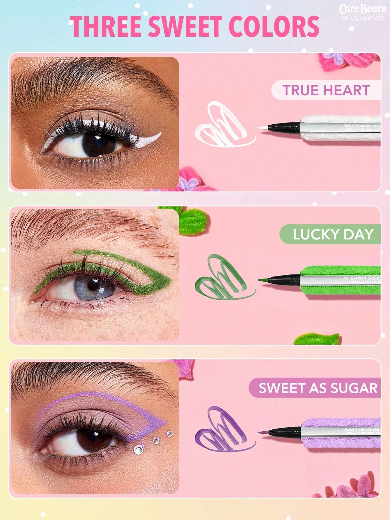 SHEGLAM X Care Bears Sweet Wishes Colored Eyeliner - Sweet as Sugar_3