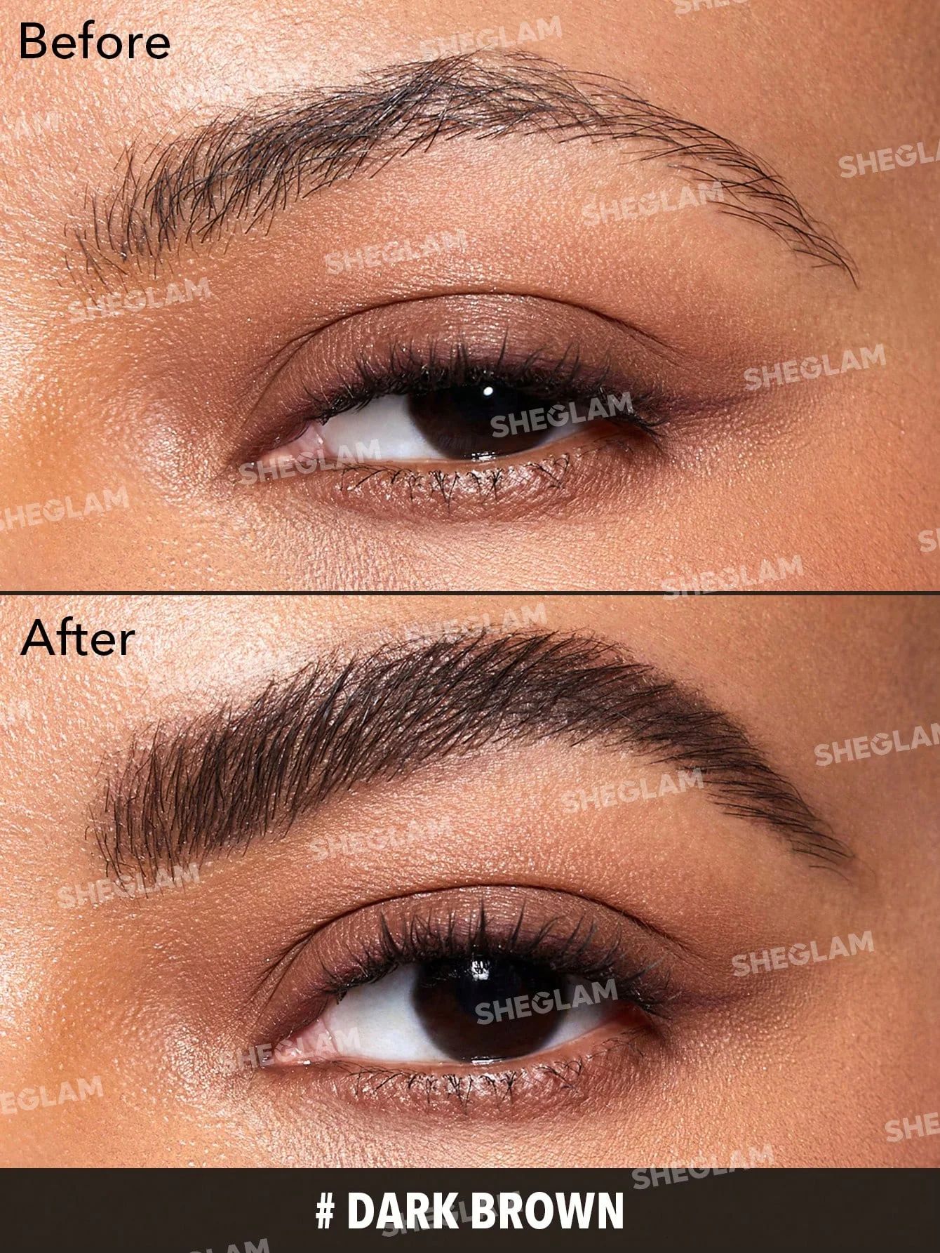 SHEGLAM Striking Brow Gel - Dark Brown_1