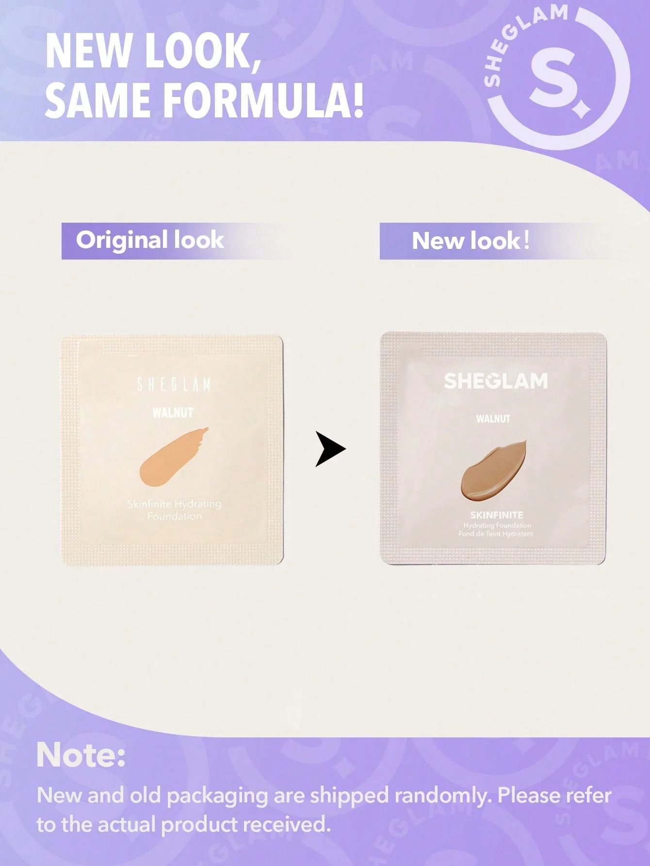 SHEGLAM Skinfinite Hydrating Foundation Sample - Wheat_9