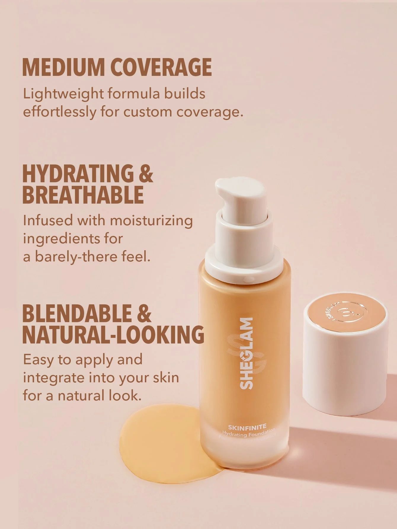 SHEGLAM Skinfinite Hydrating Foundation Sample - Porcelain_6