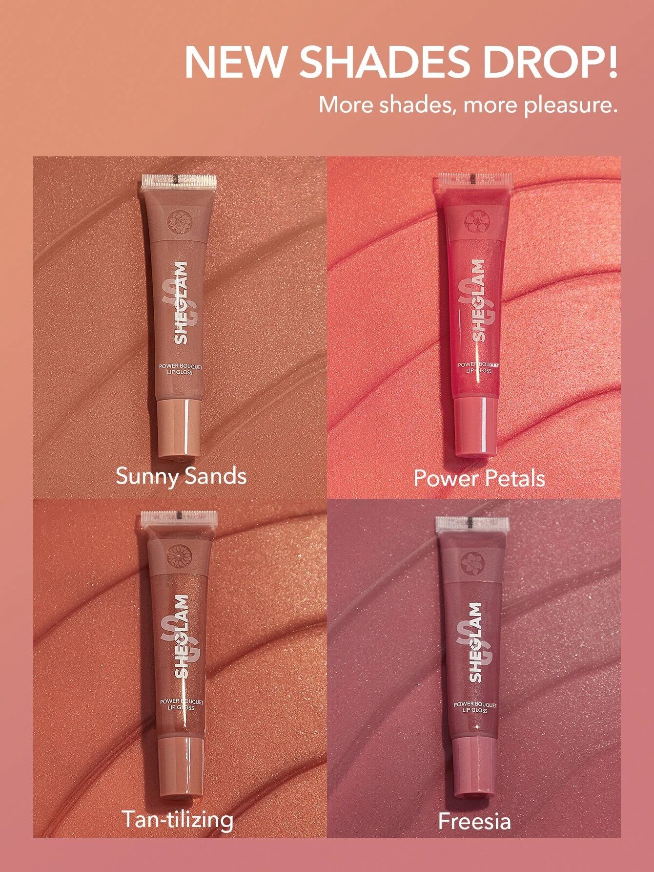 SHEGLAM Power Bouquet Lip Gloss - Tan-Tilizing_6