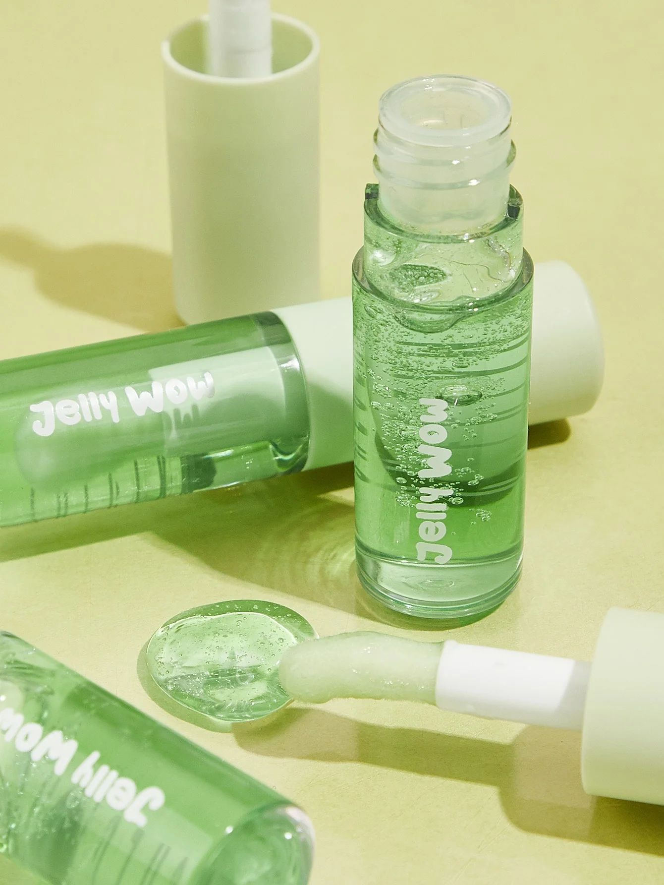 SHEGLAM Jelly Wow Hydrating Lip Oil - Green Apple Envy_9