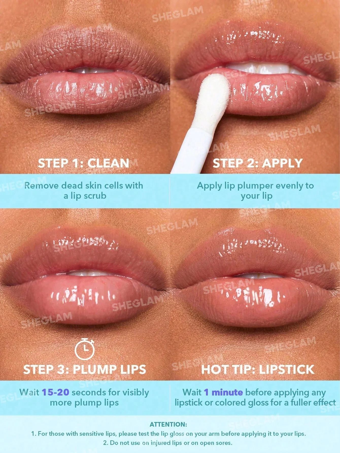 SHEGLAM Ice Queen Plumping Lip Gloss - Ice Queen_4