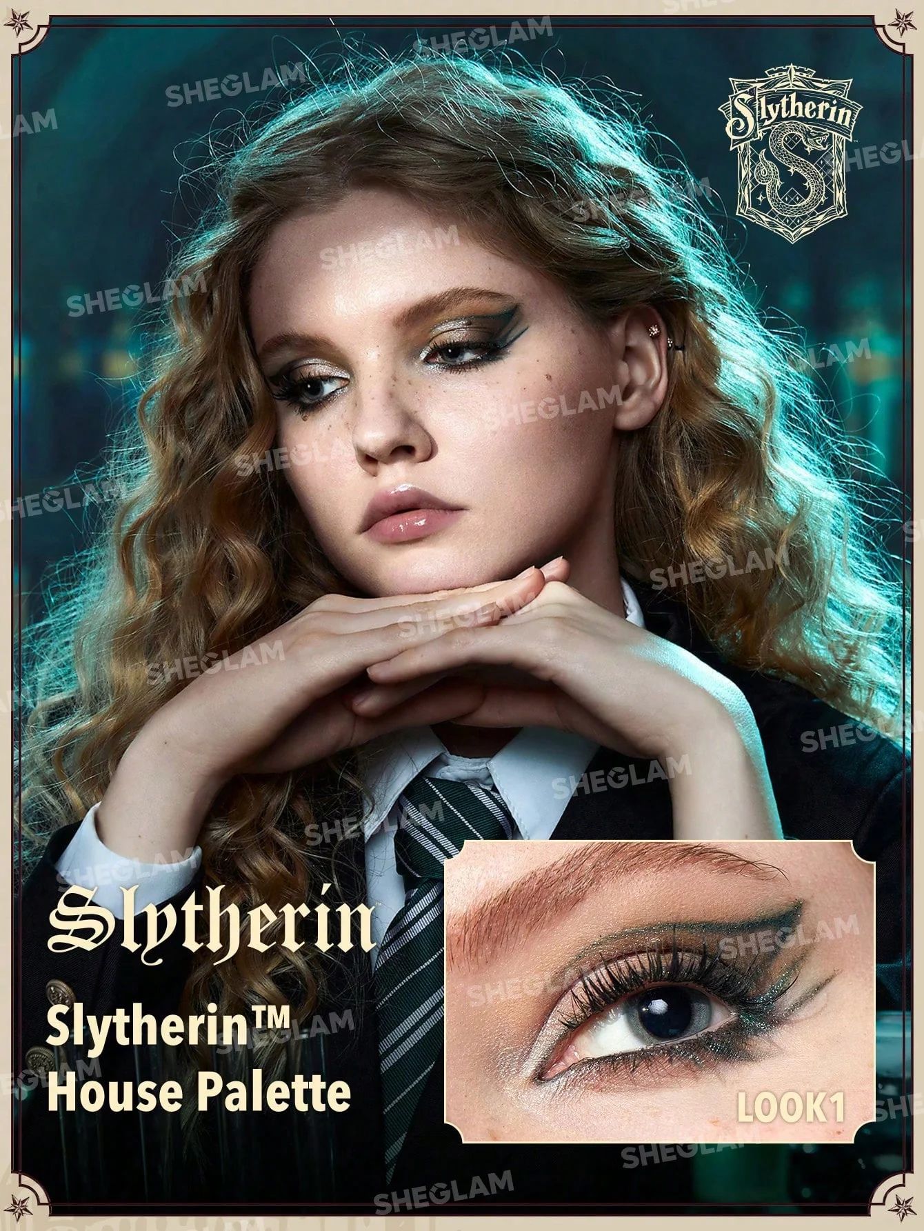 SHEGLAM Harry Potter Slytherin House Palette_2