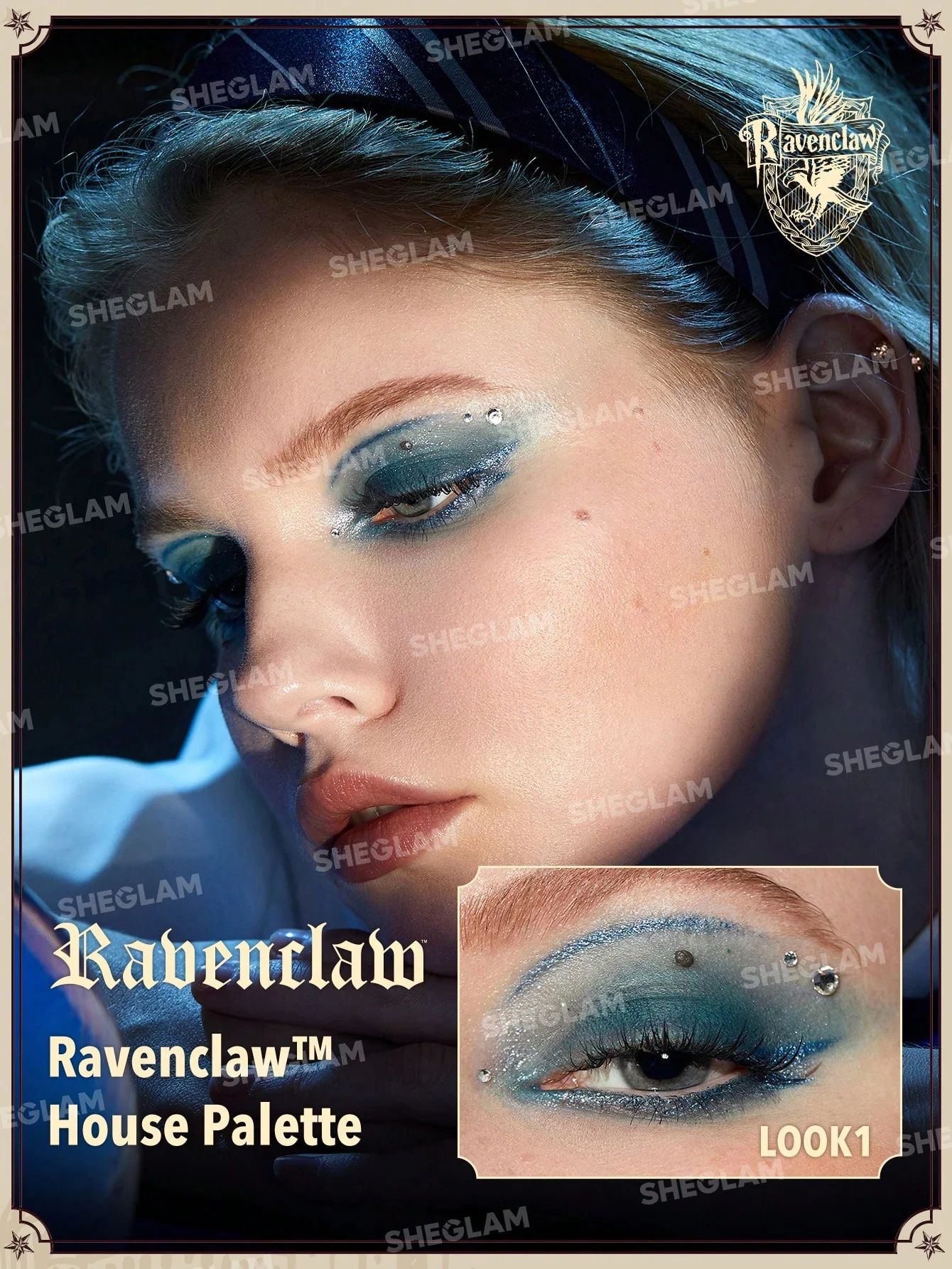 SHEGLAM Harry Potter Ravenclaw House Palette_1