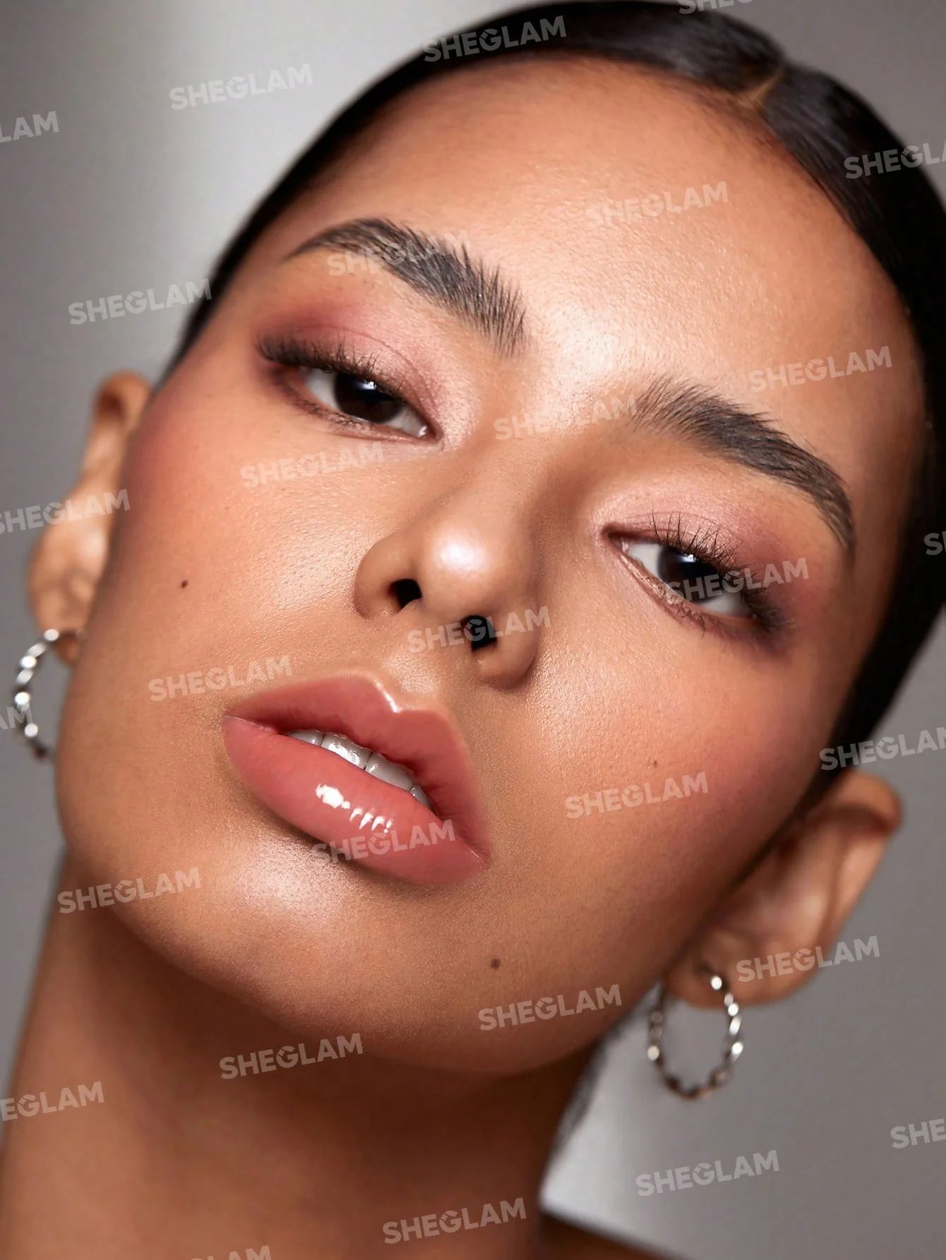 SHEGLAM Glaze Daze Lip Gloss - Rose Tea_7