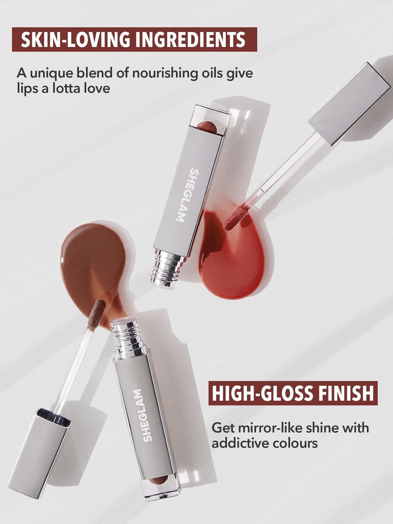 SHEGLAM Glaze Daze Lip Gloss - Mocha Cake_5