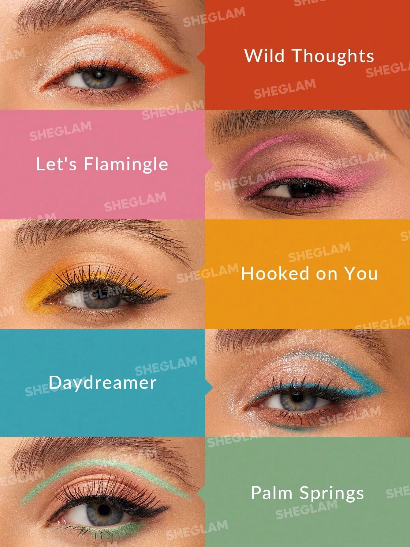 SHEGLAM Color Crush Gel Eyeliner - Let's Flamingle_4