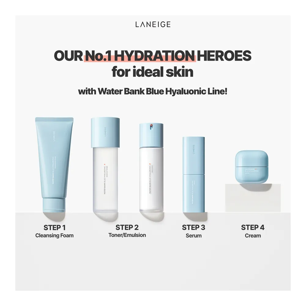 Laneige Water Bank Blue Hyaluronic Cleansing Foam 150ml_5