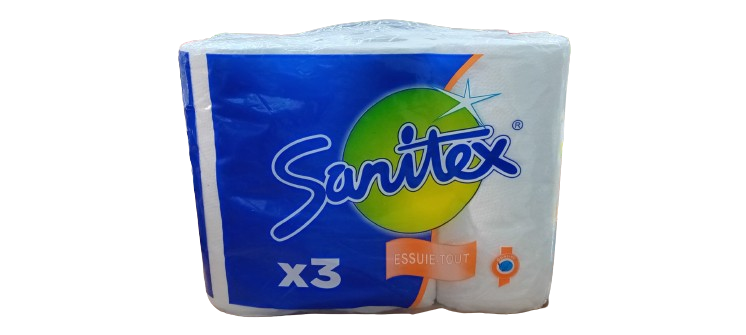 SANITEX TISSUE ROLL 3PCS_0