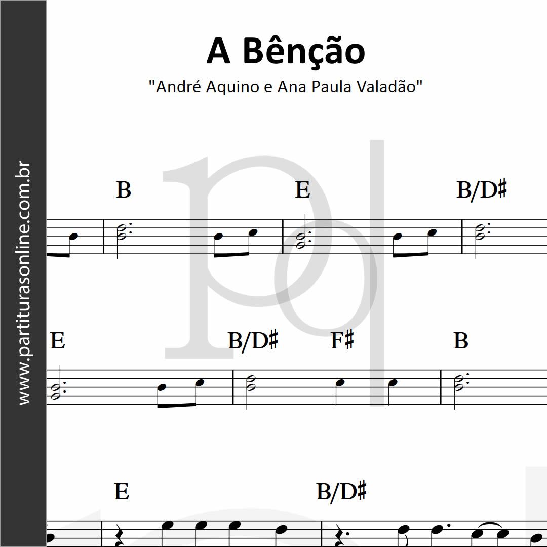 A Bênção • André Aquino e Ana Paula Valadão_0