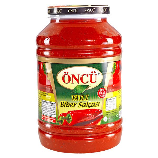 PEPPER PASTE SWEET (ONCU) 4.3 KG_0