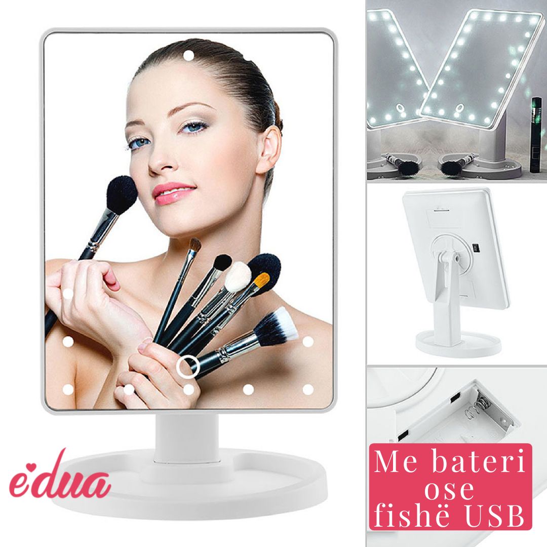 Pasqyre me 22 Drita Led per Make-Up_0