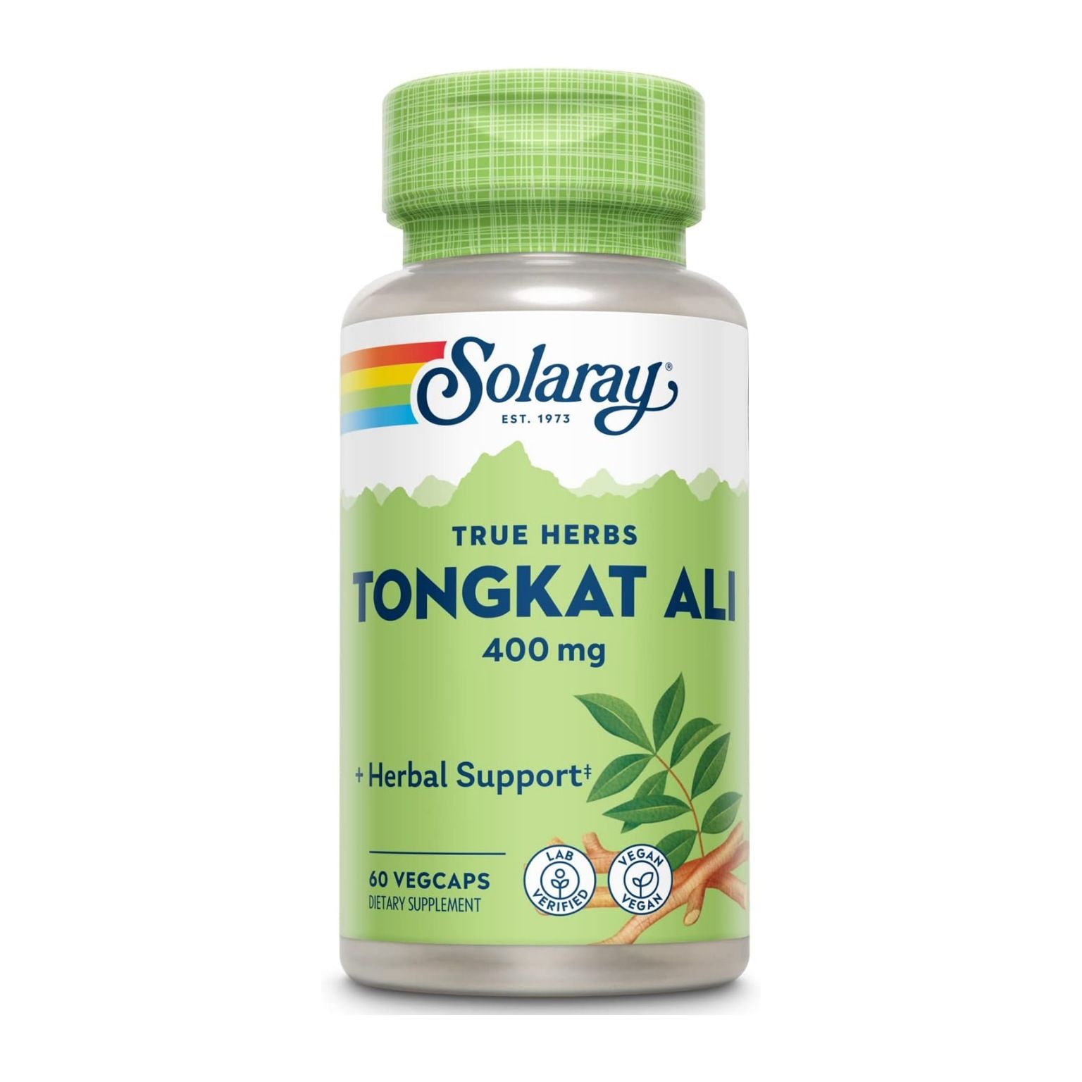 Solaray Tongkat Ali 400 mg 60 Capsules _0