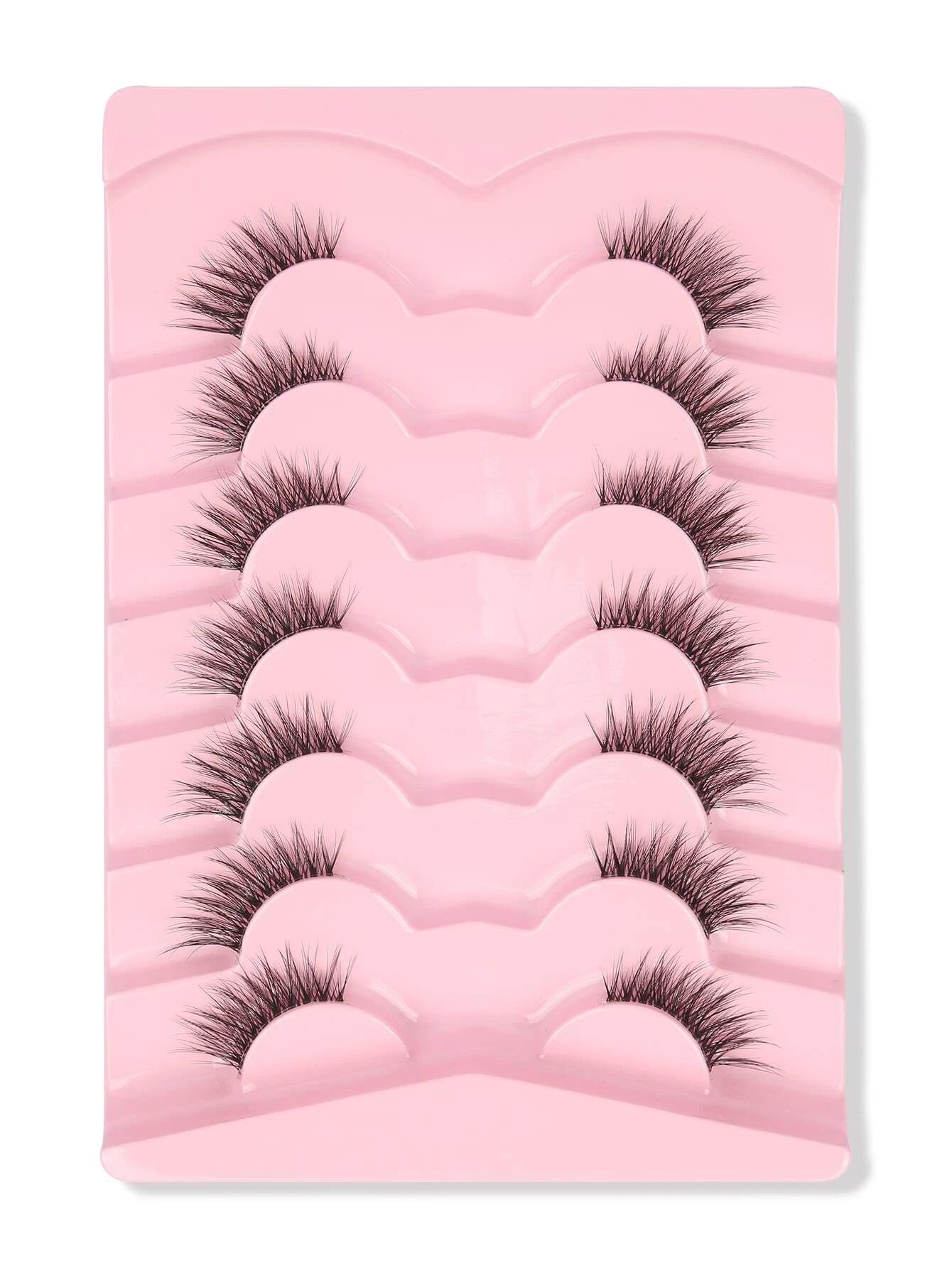 7pairs/Set Cat Eye Crossed Eyelashes_7