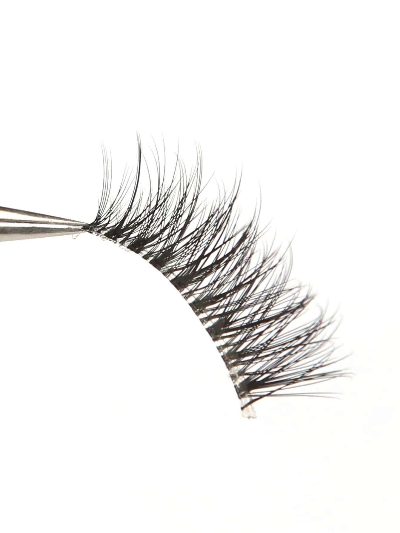 7pairs/Set Cat Eye Crossed Eyelashes_3