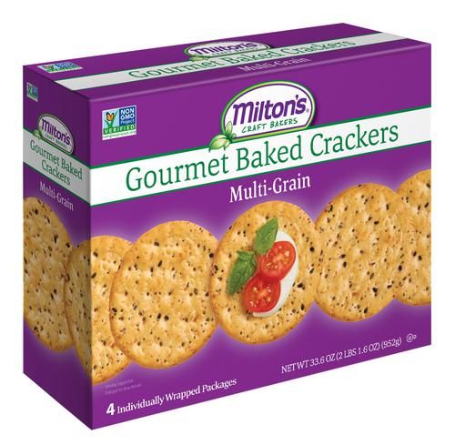 Milton's Multi-Grain Crackers 4 Units / 238 g / 8.4 oz_0