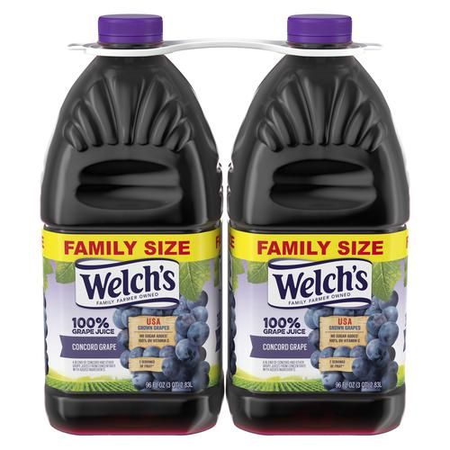 Welch’s 100% Grape Juice 2 Units / 2.83 L / 95.69 oz_0