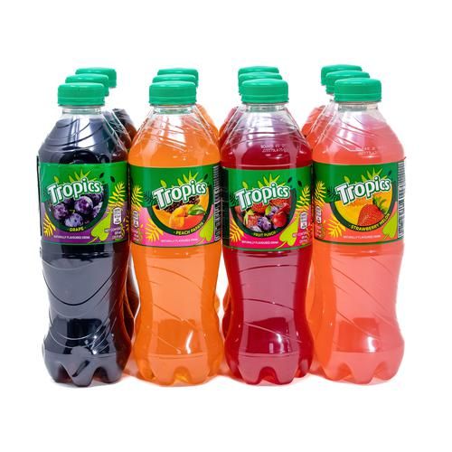 Tropics Assorted Juices 12 Units / 600 ml_0