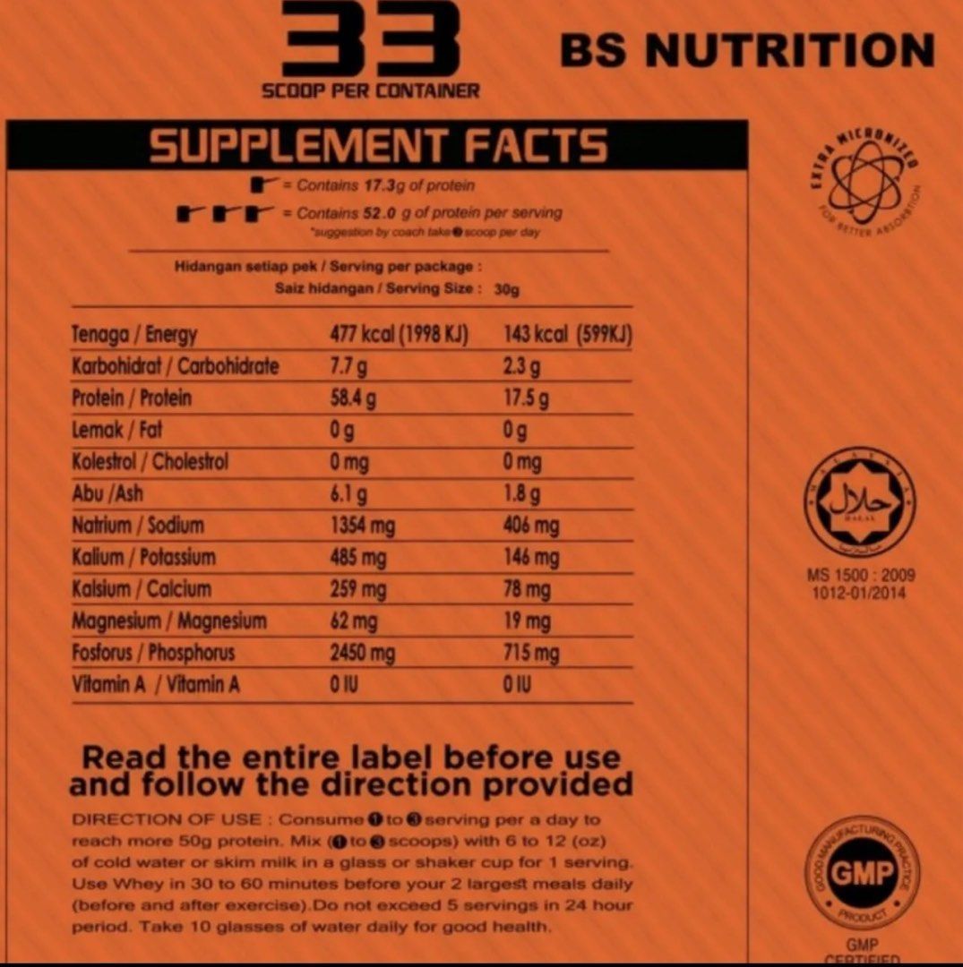 BS Nutrition 3 KG Hydro Whey Protein( Free delivery )_2