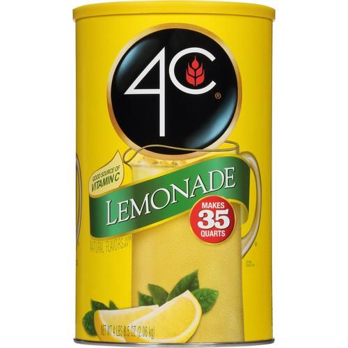 4C Lemonade Drink Mix 2.06 kg / 72.5 oz_0