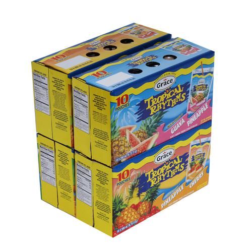 Tropical Rhythms Assorted Drink Pouch 40 units/200 ml_0