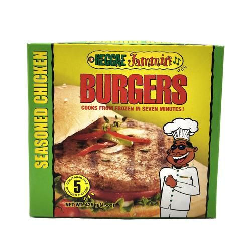 Reggae Jammin Chicken Burger 3 Pack 425 g / 15 oz_0